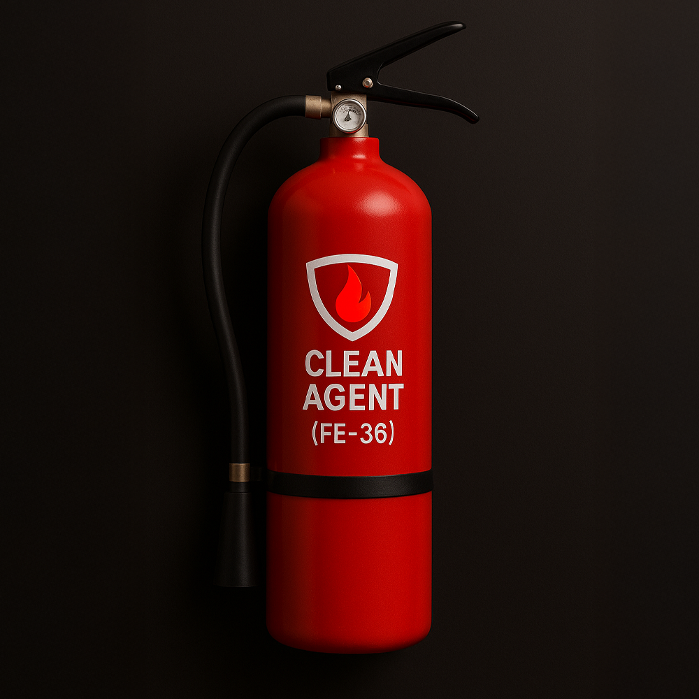Clean Agent (FE-36) Fire Extinguisher